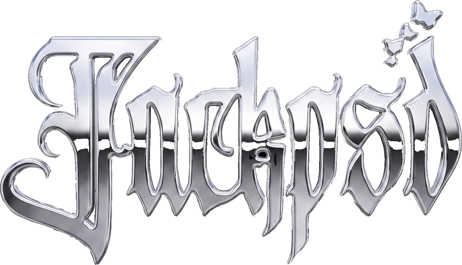 The jackpsd wordmark in chrome